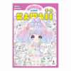 Kawaii Anime Mutlu Boyama 1 Mor
