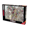 1500 Parça Puzzle : Çiçeklerin Gücü