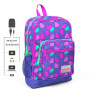 Coral High USB-AUX Soketli Kalp Okul Çantası 23263