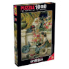 1000 Parça Puzzle: Doğu'nun Çiçekleri