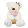 Kurdeleli Oturan Peluş Ayı 63 cm.