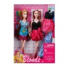 Blonde Yedek Elbiseli 2'li Bebek Oyun Seti