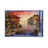 1000 Parça Puzzle : Mediterranean Harbour - Dominic Davidson