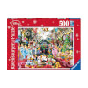 500 Parça Puzzle : Walt Disney Xmas Train