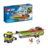 LEGO City Great Vehicles Yarış Teknesi Taşıyıcı 60254