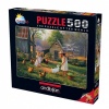 500 Parça Puzzle : Çiftlikte Akşamüstü