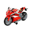 Teamsterz Sesli ve Işıklı Kırmızı Motosiklet 27 cm.