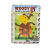 3 Parça Ahşap Mini Puzzle