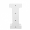 Dekoratif Ahşap Işıklı I Harfi 16 cm.