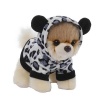 Boo Grey Leopard Peluş