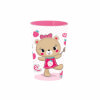 Ayıcık Desenli Pembe Bardak 340 ml.