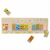 Woody Sayı Treni Ahşap Puzzle 11 Parça