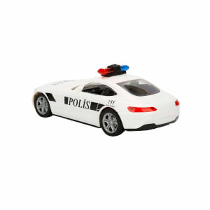 1:20 Uzaktan Kumandalı Suncon Işıklı Polis Arabası 21 cm.
