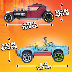 Mega Construx Hot Wheels Aksesuarlı 4'lü Araç Seti GVM13