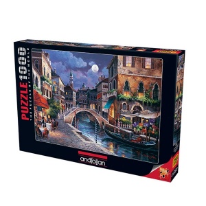 1000 Parça Puzzle : Venedik Sokakları II