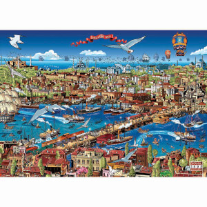 3000 Parça Puzzle: İstanbul 1895