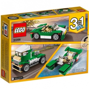 LEGO Creator Yeşil Üstü Açık Araba 31056