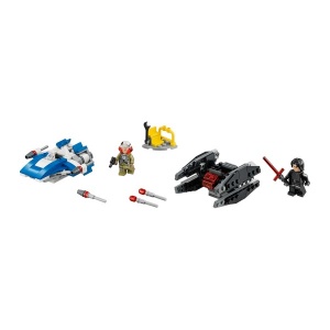 LEGO Star Wars A-Wing'e Karşı Tie Silencer Mikro Savaşçılar 75196