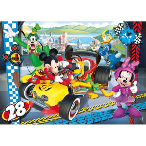 30 Parça Puzzle : Mickey and the Roadster Racers 