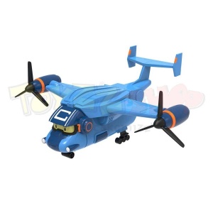 Robocar Poli Sesli ve Işıklı Kargo Uçağı