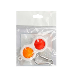 Push Pop Bubble Pop It Duyusal Oyuncak Özel Pop Stres Anahtarlık 2’li