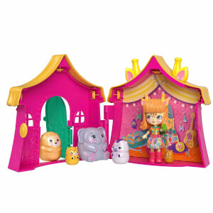 Enchantimals Secret Besties Bebek ve Ev Oyun Seti GTM46