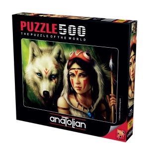 500 Parça Puzzle : Savaşçı Prenses