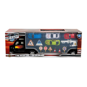 1:42 Çantalı Transporter Tır  
