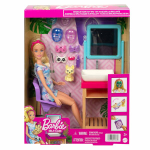 Barbie Işıltı Dolu Spa Günü Oyun Seti HCM82