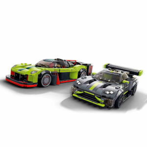 LEGO Speed Champions Aston Martin Valkyrie AMR Pro ve Aston Martin Vantage GT3 76910