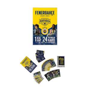 Fenerbahçe 2020-2021 Sezon İmzalı Oyunlu Futbolcu Kartları