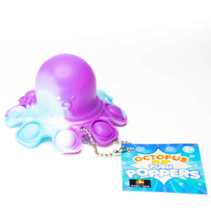 Push Pop Bubble Pop It Duyusal Oyuncak Çevrilebilir Ahtapot
