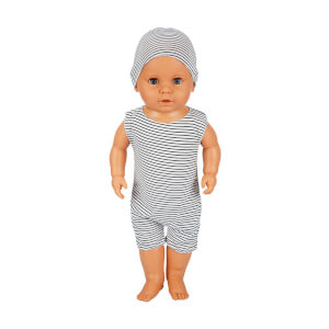 Boubou Şapkalı Bebeğim 60 cm.