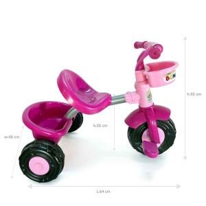 Boni Bike 3 Tekerlekli Pembe Bisiklet 93444
