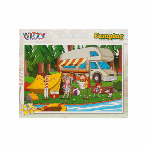 100 Parça Puzzle: Kamp Yapıyoruz