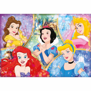 180 Parça Supercolor Puzzle: Disney Princess