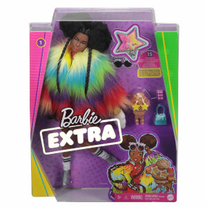 Barbie Extra Renkli Ceketli Bebek GVR04