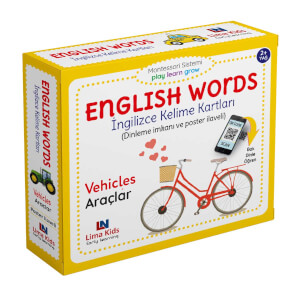 English Words İngilizce Kelime Kartları Araçlar