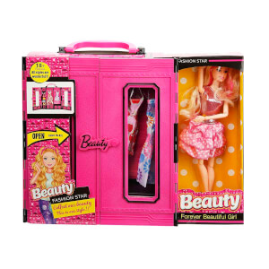 Beauty Fashion Star Bebek ve Çantalı Elbise Gardırobu