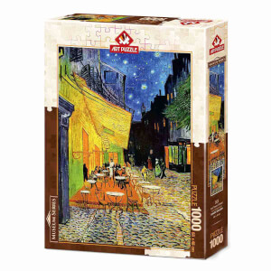 1000 Parça Puzzle: Kafe Terasta Gece
