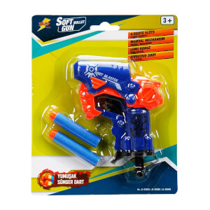 Dart Blaster Sünger Disk Atan Silah