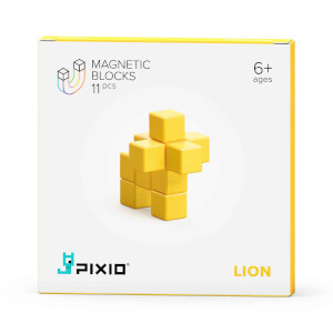 Pixio Yellow Lion İnteraktif Mıknatıslı Manyetik Blok