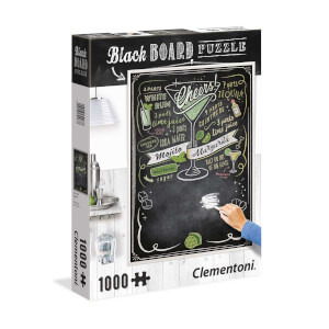 1000 Parça Puzzle : Black Board Puzzle Cheers