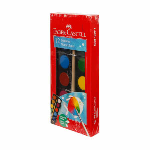 Faber Castell Redline Sulu Boya Küçük Boy 12 Renk
