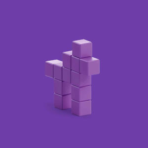 Pixio Violet Horse İnteraktif Mıknatıslı Manyetik Blok