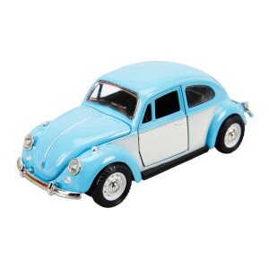 Sesli ve Işıklı Çek-Bırak Beetle Araba 12 cm.