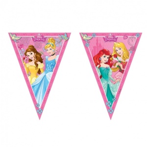 Disney Princess Üçgen Bayrak