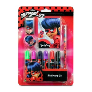 Miraculous Ladybug 10'lu Kırtasiye Set