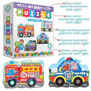 Circle Toys My Best Puzzle Araçlar