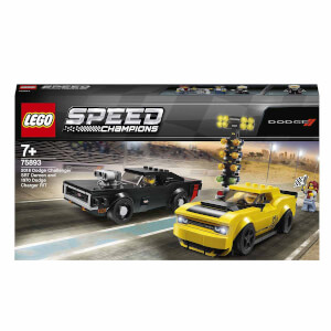 LEGO Speed Champions  2018 Dodge Challenger SRT Demon ve 1970 Dodge Charger R/T 75893